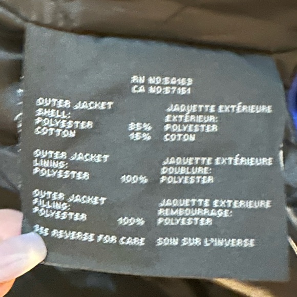 Andrew Marc 2 in 1 black and blue cute winter ski/snow coat - Picture 3 of 16